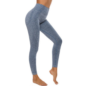 Picture of a Plain Women's Leggings for Fitness & Yoga cool blue
