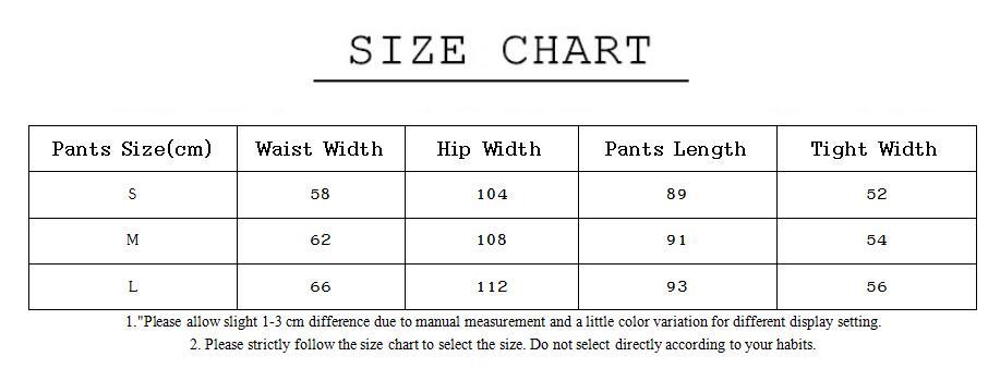 Picture of the size chart. If using screen readers, please contact us for more information and a better description of the size chart