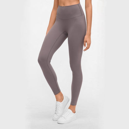 Picture of a Plain Women's Fitness Leggings brown