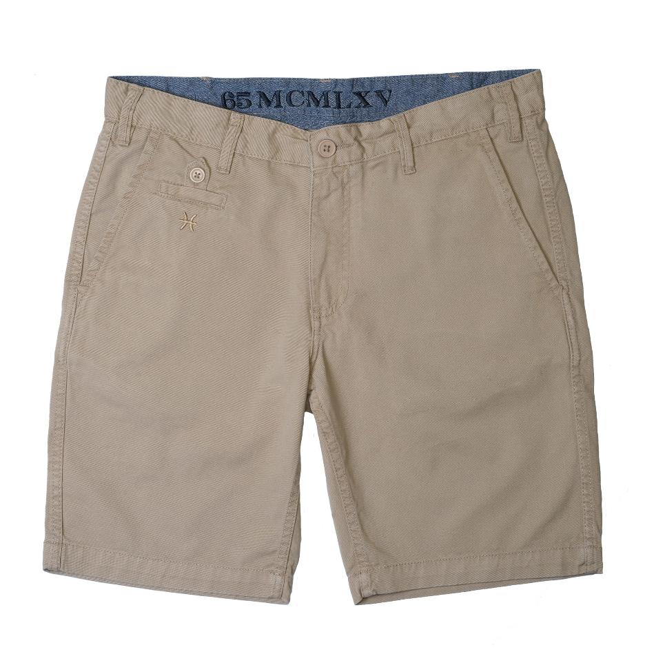 Men's Classic Khaki Chino Shorts product only front view